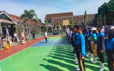 Pembukaan LKBB SMAN 20 Garut Tahun 2024 Berlangsung Meriah